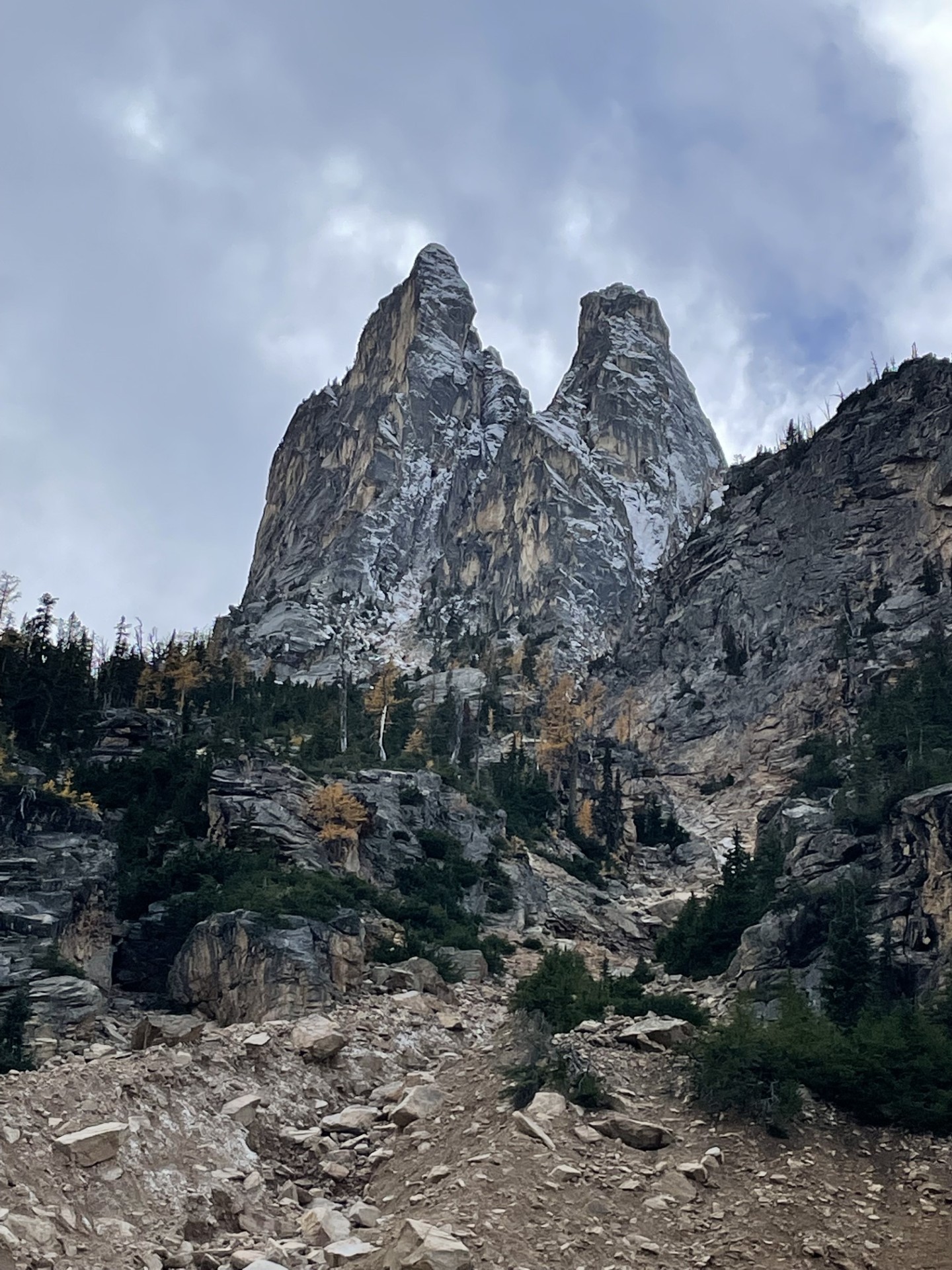 Liberty Bell mountain in the North Cascades